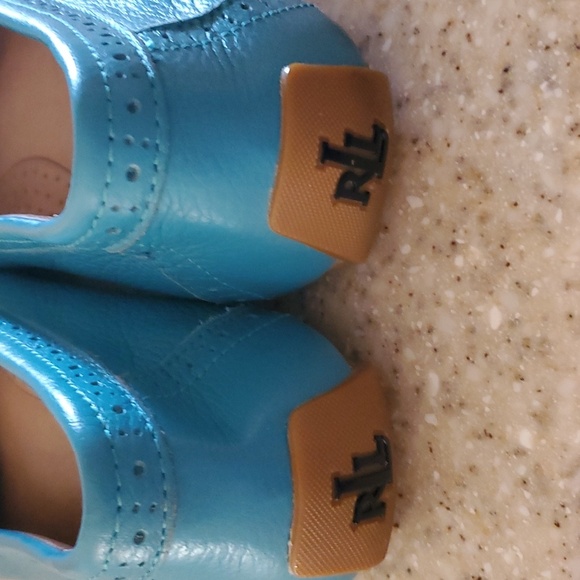 Lauren Ralph Lauren Genuine Leather Loafers Size 9 - Picture 3 of 10